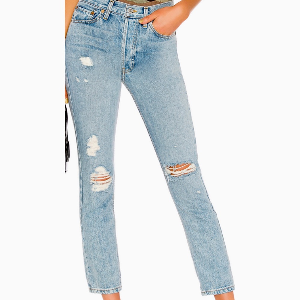 Re/Done Originals High Rise Straight